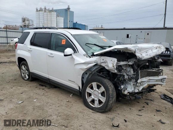 2013 GMC Terrain SLT with VIN 2GKFLUE34D6133244, listed as a Copart auction lot 43726125 with Not Provided miles and Salvage Title. Bid and sale history available at carsss.com. Image 4.