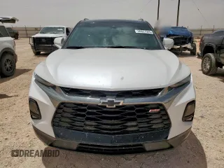 2022 Chevrolet Blazer RS with VIN 3GNKBERS2NS148923, listed as a Copart auction lot 56627925 with 36,198 mi miles and Salvage title. Bid and sale history available at DreamBid. Image 5.