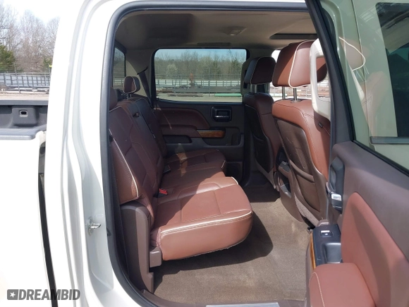 2015 Chevrolet Silverado 1500 High Country with VIN 3GCUKTEC7FG205805, listed as a IAAI auction lot 41815859 with 130,028 mi miles. Bid and sale history available at carsss.com. Image 8.