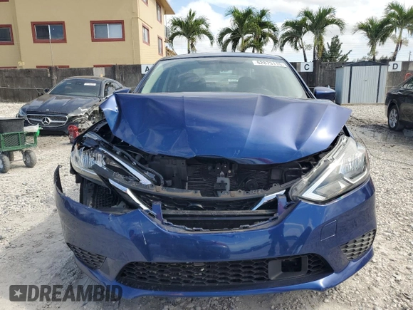 2019 Nissan Sentra S with VIN 3N1AB7AP3KY424478, listed as a Copart auction lot 62873115 with 61,638 mi miles and Salvage title. Bid and sale history available at DreamBid. Image 5.