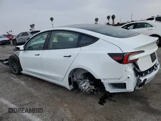 2025 Tesla Model 3 Long Range с VIN 5YJ3E1EA7SF001043, выставлен на аукционе Copart как лот 57250565 с пробегом 456 миль миль и Списание • Salvage title. История ставок и продаж доступна на DreamBid. Изображение 2.