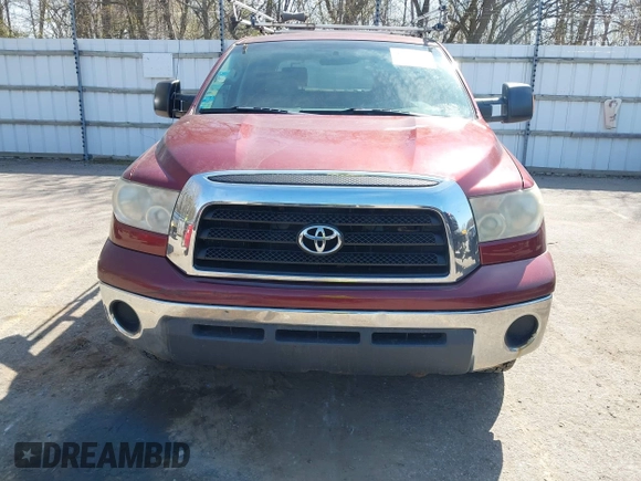 2007 Toyota Tundra SR5 with VIN 5TBDV54117S487602, listed as a IAAI auction lot 42106287 with 214,725 mi miles. Bid and sale history available at carsss.com. Image 12.