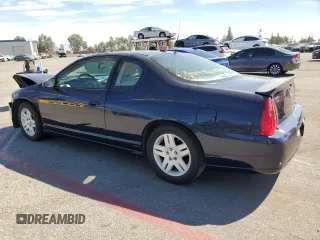2007 Chevrolet Monte Carlo LT with VIN 2G1WK15N879184319, listed as a Copart auction lot 75649364 with 147,642 mi miles and Salvage Title. Bid and sale history available at carsss.com. Image 2.