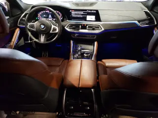 2022 BMW X6 M50i with VIN 5UXCY8C07N9K85135, listed as a Copart auction lot 45385725 with 57,106 mi miles and Salvage Title. Bid and sale history available at carsss.com. Image 8.