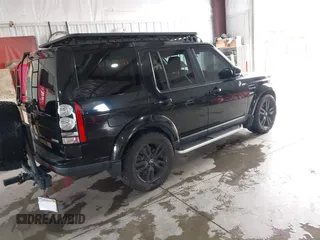 2016 Land Rover LR4 HSE Lux with VIN SALAK2V60GA816758, listed as a IAAI auction lot 41782012 with 130,255 mi miles and . Bid and sale history available at DreamBid. Image 4.