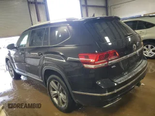 2019 Volkswagen Atlas SEL R-Line with VIN 1V2RR2CA6KC564779, listed as a Copart auction lot 52622765 with 52,615 mi miles and Salvage title. Bid and sale history available at DreamBid. Image 2.