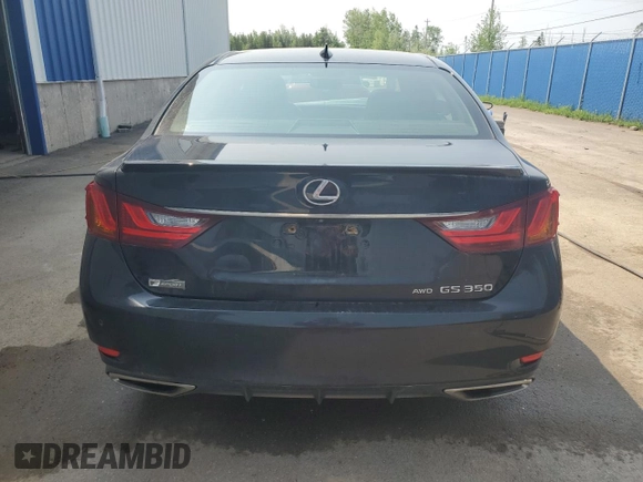 2015 Lexus GS 350 with VIN JTHCE1BL1FA003700, listed as a Copart auction lot 59320905 with 166,605 mi miles and Salvage title. Bid and sale history available at DreamBid. Image 6.