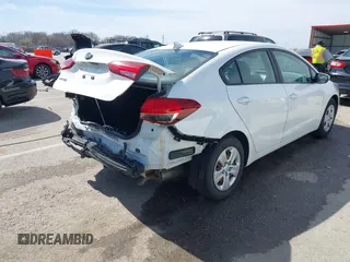 2018 Kia Forte LX with VIN 3KPFK4A77JE245278, listed as a IAAI auction lot 41797240 with 90,640 mi miles. Bid and sale history available at carsss.com. Image 18.