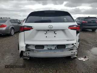 2017 Lexus NX with VIN JTJYARBZ4H2055032, listed as a Copart auction lot 50753265 with 80,993 mi miles and Salvage Title. Bid and sale history available at carsss.com. Image 6.