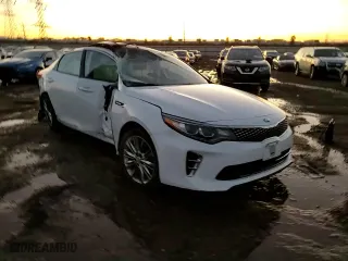 2017 Kia Optima SX Limited with VIN 5XXGV4L2XHG154102, listed as a Copart auction lot 72641324 with 0 mi miles and Salvage Title. Bid and sale history available at carsss.com. Image 10.