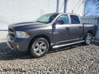 2018 Ram 1500 Express with VIN 3C6RR7KT1JG269996, listed as a Copart auction lot 49090915 with 64,542 mi miles and Clean Title. Bid and sale history available at carsss.com. Image 1.