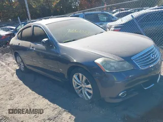 2010 Infiniti M with VIN JN1CY0AR2AM961831, listed as a IAAI auction lot 40662929 with Not Provided miles. Bid and sale history available at carsss.com. Image 1.