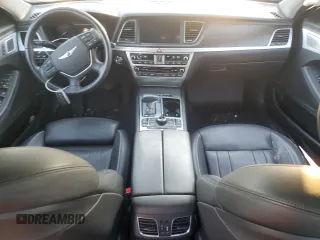 2018 Genesis G80 5.0L Ultimate with VIN KMHGN4JF4JU228941, listed as a Copart auction lot 75126194 with 61,704 mi miles and Non Repairable. Bid and sale history available at carsss.com. Image 8.