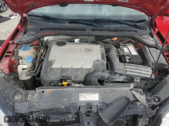 2012 Volkswagen Jetta TDI w/Premium & Nav with VIN 3VWLL7AJ6CM016111, listed as a Copart auction lot 58756965 with 152,444 mi miles and Salvage title. Bid and sale history available at DreamBid. Image 11.