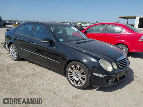 2008 Mercedes-Benz E-Class Luxury 3.5L with VIN WDBUF87X88B317900, listed as a IAAI auction lot 41827185 with 155,434 mi miles. Bid and sale history available at carsss.com. Image 1.