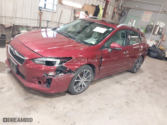 2017 Subaru Impreza Limited with VIN 4S3GTAU62H3738810, listed as a IAAI auction lot 41225478 with 52,606 mi miles. Bid and sale history available at carsss.com. Image 17.