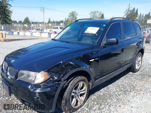 2006 BMW X3 3.0i with VIN WBXPA93436WD28572, listed as a IAAI auction lot 41960342 with 193,340 mi miles and . Bid and sale history available at DreamBid. Image 6.