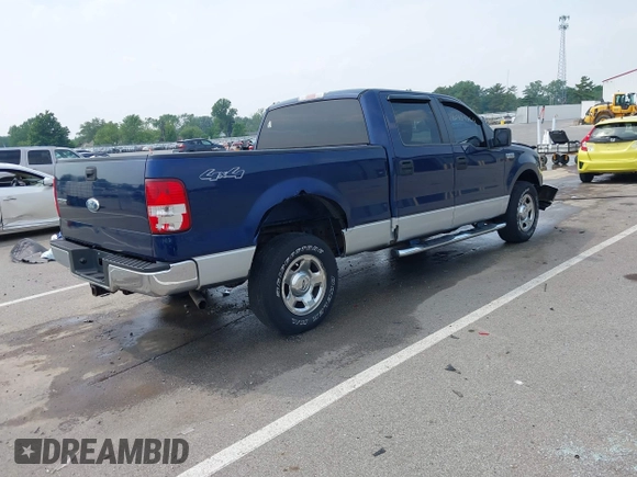 2007 Ford F-150 XLT with VIN 1FTPW14V77FA09603, listed as a IAAI auction lot 42494269 with Not provided miles and . Bid and sale history available at DreamBid. Image 4.