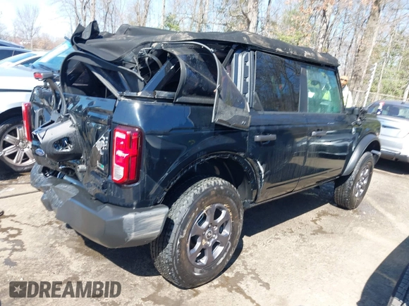 2024 Ford Bronco Big Bend with VIN 1FMDE7BH6RLA36930, listed as a IAAI auction lot 41729228 with 18,452 mi miles and . Bid and sale history available at DreamBid. Image 4.