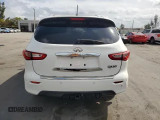 2014 Infiniti QX60 with VIN 5N1AL0MM9EC515024, listed as a Copart auction lot 46598075 with 138,564 mi miles and Clean Title. Bid and sale history available at carsss.com. Image 6.