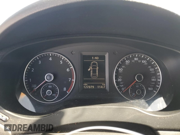 2012 Volkswagen Jetta GLI Autobahn with VIN 3VW5A7AJXCM087214, listed as a Copart auction lot 75011884 with 127,079 mi miles and Salvage title. Bid and sale history available at DreamBid. Image 9.