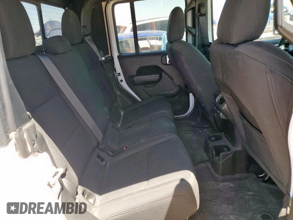 2023 Jeep Gladiator Sport S with VIN 1C6HJTAG4PL564716, listed as a Copart auction lot 57489125 with 20,971 mi miles and Salvage title. Bid and sale history available at DreamBid. Image 10.