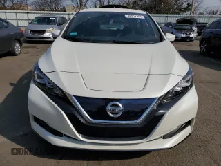 2020 Nissan LEAF SV Plus with VIN 1N4BZ1CP0LC307707, listed as a Copart auction lot 48912355 with 26,348 mi miles and Salvage Title. Bid and sale history available at DreamBid. Image 5.
