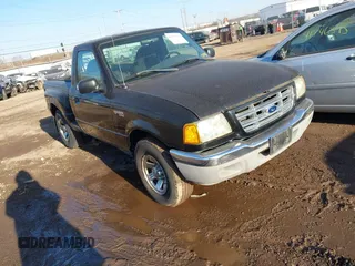 2003 Ford Ranger XL with VIN 1FTYR10UX3PB90662, listed as a IAAI auction lot 41770354 with 91,723 mi miles. Bid and sale history available at carsss.com. Image 1.