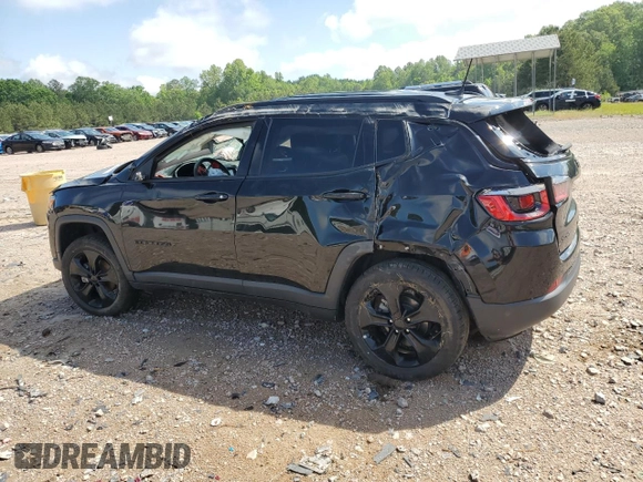 2019 Jeep Compass Altitude with VIN 3C4NJDBB1KT781349, listed as a Copart auction lot 55498805 with 40,365 mi miles and Salvage title. Bid and sale history available at DreamBid. Image 2.