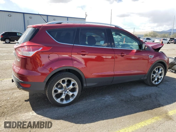 2015 Ford Escape Titanium with VIN 1FMCU0J99FUB88058, listed as a Copart auction lot 51992055 with 44,409 mi miles and Salvage Title. Bid and sale history available at carsss.com. Image 3.