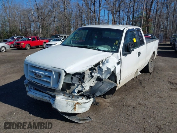 2005 Ford F-150 STX with VIN 1FTRX12W35NA09781, listed as a IAAI auction lot 41846576 with 231,784 mi miles. Bid and sale history available at carsss.com. Image 2.