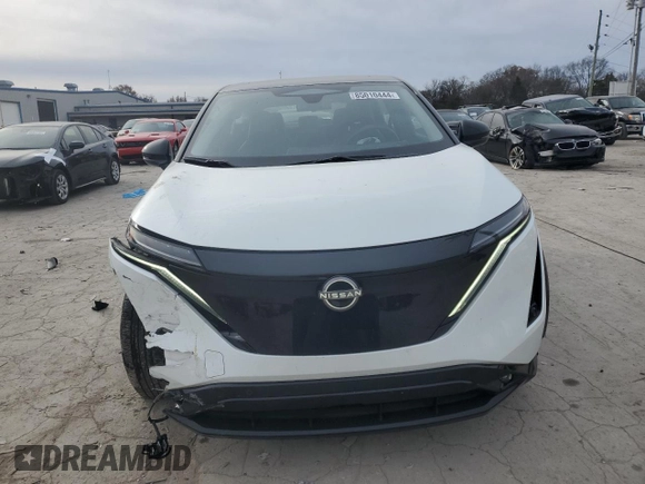 2023 Nissan ARIYA Platinum+ z VIN JN1DF0CD0PM702078, wystawiony jako Copart lot #85010444 z przebiegiem 8 807 mil mil oraz Szkoda całkowita • Salvage title. Historia ofert i sprzedaży dostępna na DreamBid. Obrazek 5.