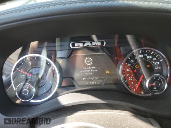 2022 Ram 2500 Laramie with VIN 3C6UR5FL9NG166078, listed as a Copart auction lot 60543875 with 51,198 mi miles and Salvage title. Bid and sale history available at DreamBid. Image 9.