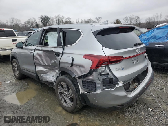 2023 Hyundai Santa Fe SE with VIN 5NMS1DAJ2PH599515, listed as a Copart auction lot 88449505 with 17,781 mi miles and Salvage Title. Bid and sale history available at carsss.com. Image 2.