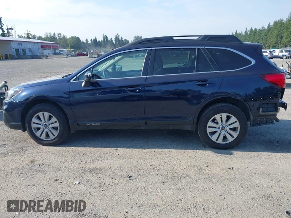 2018 Subaru Outback Premium with VIN 4S4BSACC5J3299835, listed as a IAAI auction lot 42572586 with 53,781 mi miles and . Bid and sale history available at DreamBid. Image 15.