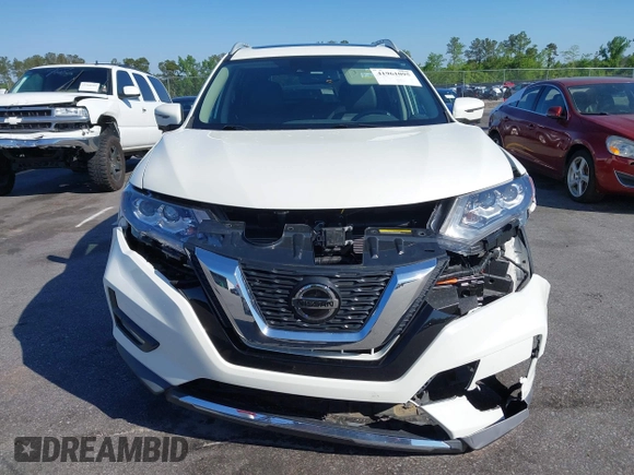 2020 Nissan Rogue SL with VIN 5N1AT2MT4LC793085, listed as a IAAI auction lot 41961095 with 61,774 mi miles. Bid and sale history available at carsss.com. Image 13.