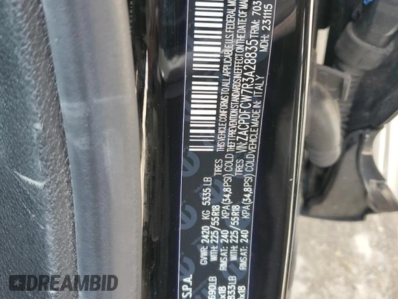 2024 Dodge Hornet R/T с VIN ZACPDFCW7R3A28835, выставлен на аукционе Copart как лот 55566995 с пробегом 28 681 миль миль и На запчасти • Non repairable. История ставок и продаж доступна на DreamBid. Изображение 14.