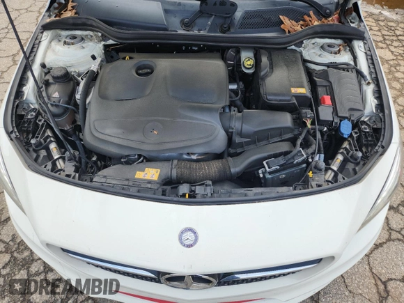 2016 Mercedes-Benz CLA 250 with VIN WDDSJ4GB9GN354171, listed as a Copart auction lot 61053525 with 110,985 mi miles and Salvage title. Bid and sale history available at DreamBid. Image 11.