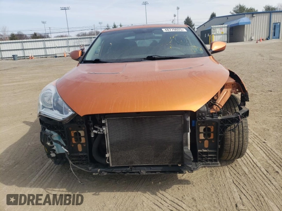 2013 Hyundai Veloster RE:MIX with VIN KMHTC6AD6DU156272, listed as a Copart auction lot 48770025 with 101,729 mi miles and Salvage title. Bid and sale history available at DreamBid. Image 5.