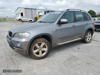 2009 BMW X5 30i with VIN 5UXFE43569L037638, listed as a Copart auction lot 54757505 with 183,078 mi miles and Clean Title. Bid and sale history available at carsss.com. Image 1.