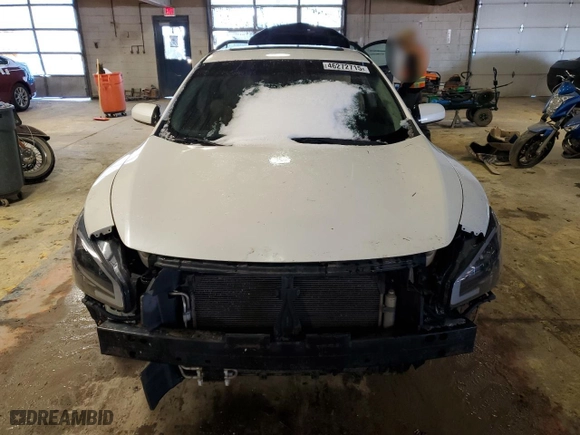 2009 Nissan Maxima 3.5 S with VIN 1N4AA51E09C824896, listed as a Copart auction lot 46272715 with 0 mi miles and Salvage Title. Bid and sale history available at carsss.com. Image 5.