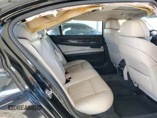 2011 BMW 7 Series 740Li with VIN WBAKB4C5XBC574198, listed as a Copart auction lot 81507884 with 158,437 mi miles and Salvage title. Bid and sale history available at DreamBid. Image 11.