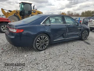 2017 Lincoln Continental Select with VIN 1LN6L9TK9H5605681, listed as a Copart auction lot 77164764 with 138,592 mi miles and Clean Title. Bid and sale history available at carsss.com. Image 3.