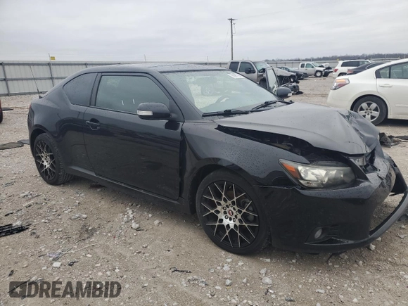 2012 Scion tC with VIN JTKJF5C75C3037517, listed as a Copart auction lot 85967904 with 161,816 mi miles and Salvage Title. Bid and sale history available at carsss.com. Image 4.