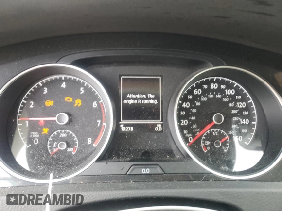 2021 Volkswagen Golf TSI z VIN 3VWG57AU2MM007509, wystawiony jako Copart lot #80248024 z przebiegiem 19 278 mil mil oraz Nie do naprawy • Non repairable. Historia ofert i sprzedaży dostępna na DreamBid. Obrazek 9.