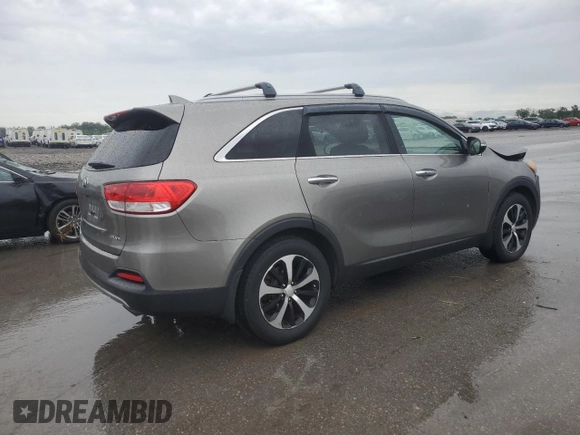2016 Kia Sorento EX with VIN 5XYPH4A5XGG127299, listed as a Copart auction lot 58931235 with 113,561 mi miles and Salvage title. Bid and sale history available at DreamBid. Image 3.