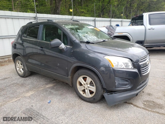 2016 Chevrolet Trax LT with VIN 3GNCJLSB2GL258180, listed as a Copart auction lot 52760935 with 0 mi miles and Clean Title. Bid and sale history available at carsss.com. Image 4.