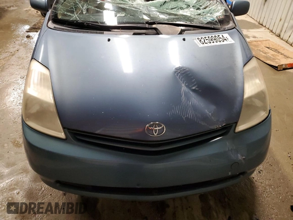 2004 Toyota Prius with VIN JTDKB20U640062297, listed as a Copart auction lot 82599054 with 0 mi miles and Salvage Title. Bid and sale history available at carsss.com. Image 12.