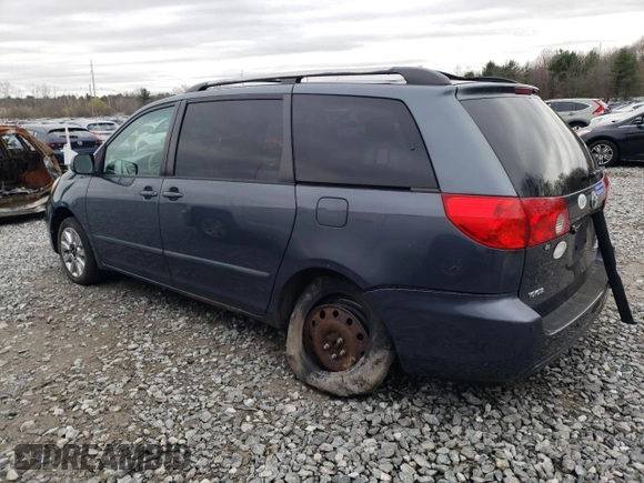 2008 Toyota Sienna XLE with VIN 5TDBK22C18S018893, listed as a Copart auction lot 53005975 with 167,651 mi miles and Clean Title. Bid and sale history available at carsss.com. Image 2.