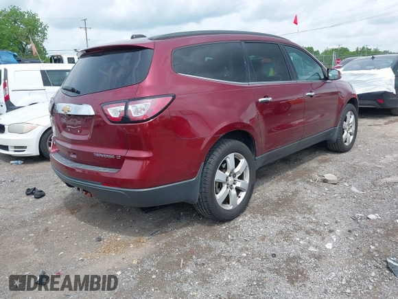 2016 Chevrolet Traverse LT with VIN 1GNKRGKD5GJ241409, listed as a IAAI auction lot 42151146 with 98,338 mi miles. Bid and sale history available at carsss.com. Image 4.